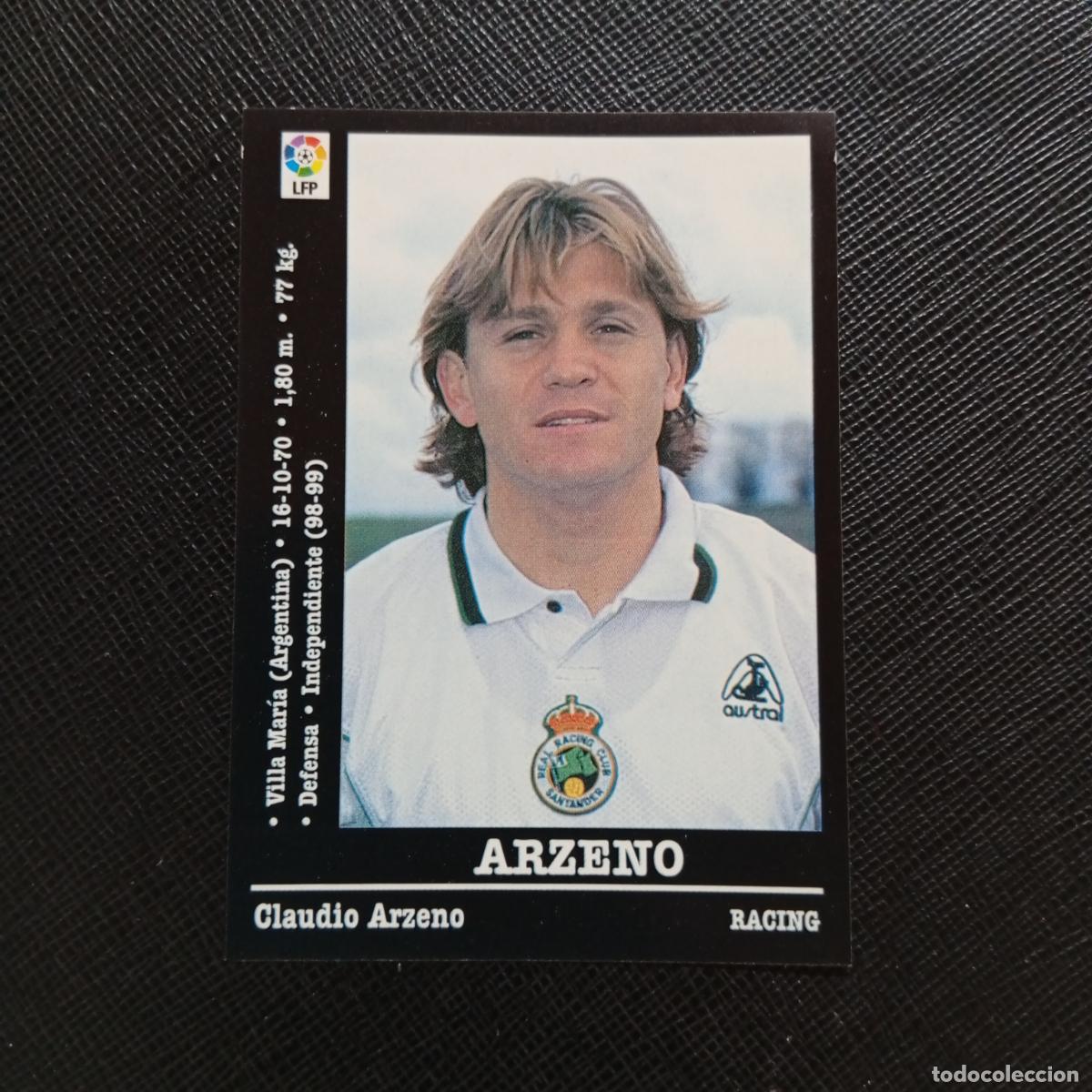 Cromos de f&uacute;tbol: 243 ARZENO RACING PANINI 00 01 CROMO FUTBOL LIGA 2000 2001 - SIN PEGAR - A71 PG51