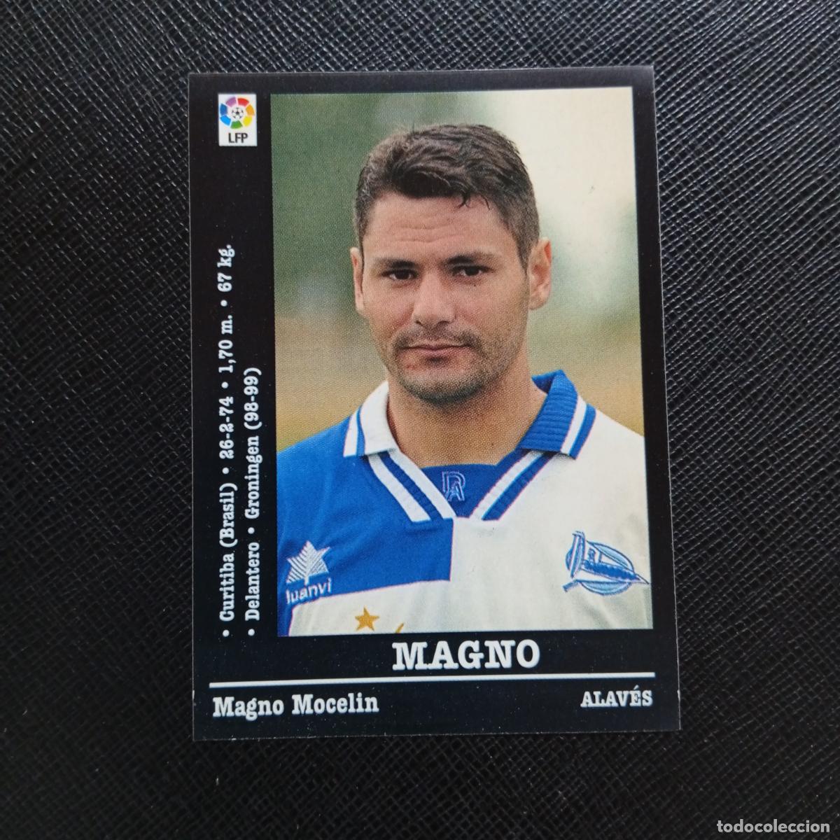 Football Stickers: 99 MAGNO ALAVES PANINI 00 01 CROMO FUTBOL LIGA 2000 2001 - SIN PEGAR - A71 PG52