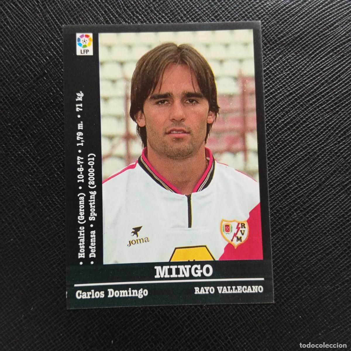 Football Stickers: MINGO RAYO VALLECANO PANINI 00 01 CROMO FUTBOL LIGA 2000 2001 - SIN PEGAR - A71 PG52 ULTIMA HORA