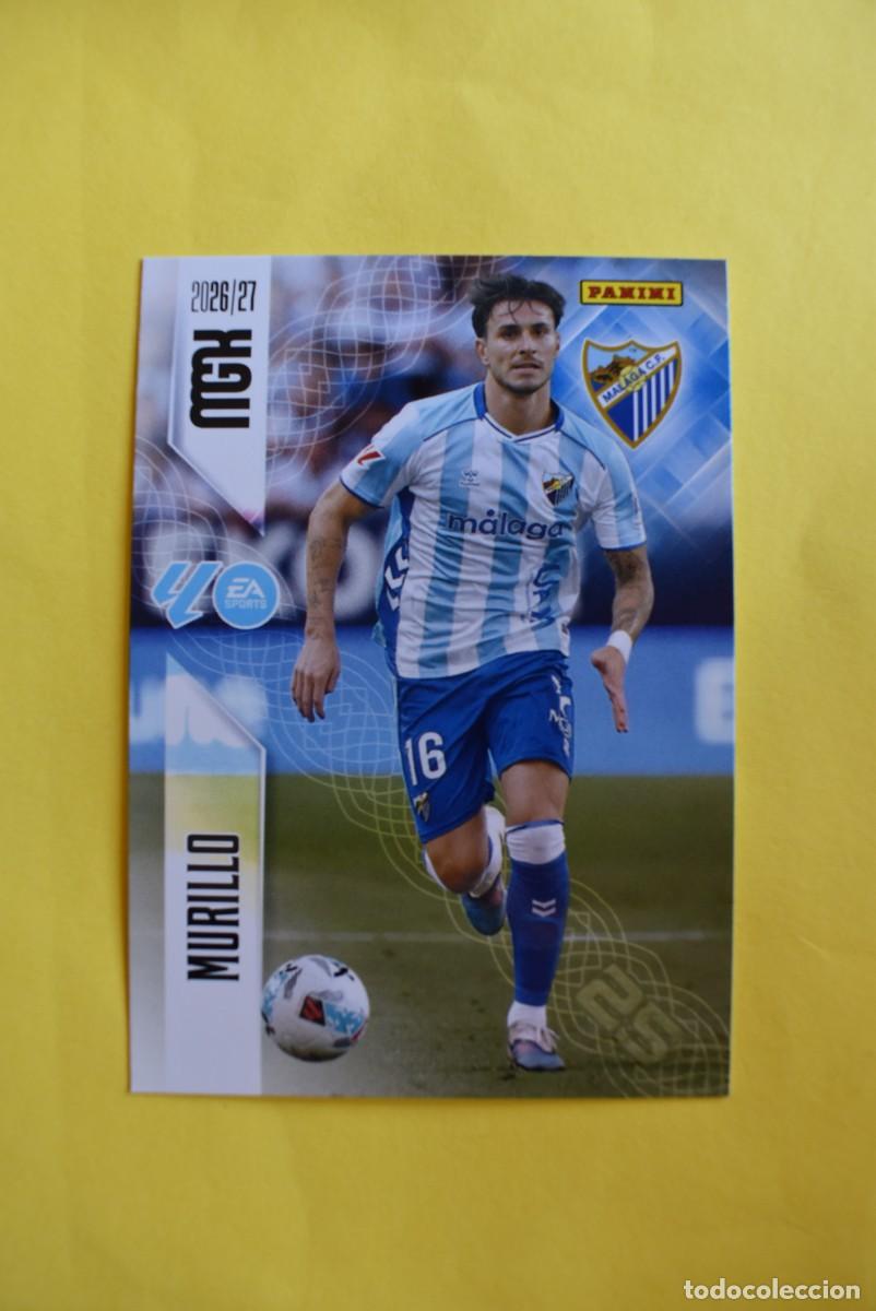 Football Stickers: Cromo La Liga. Megacracks. 2026 2027. 26 27. Murillo. M&aacute;laga. N. &ordm; 239. Panini