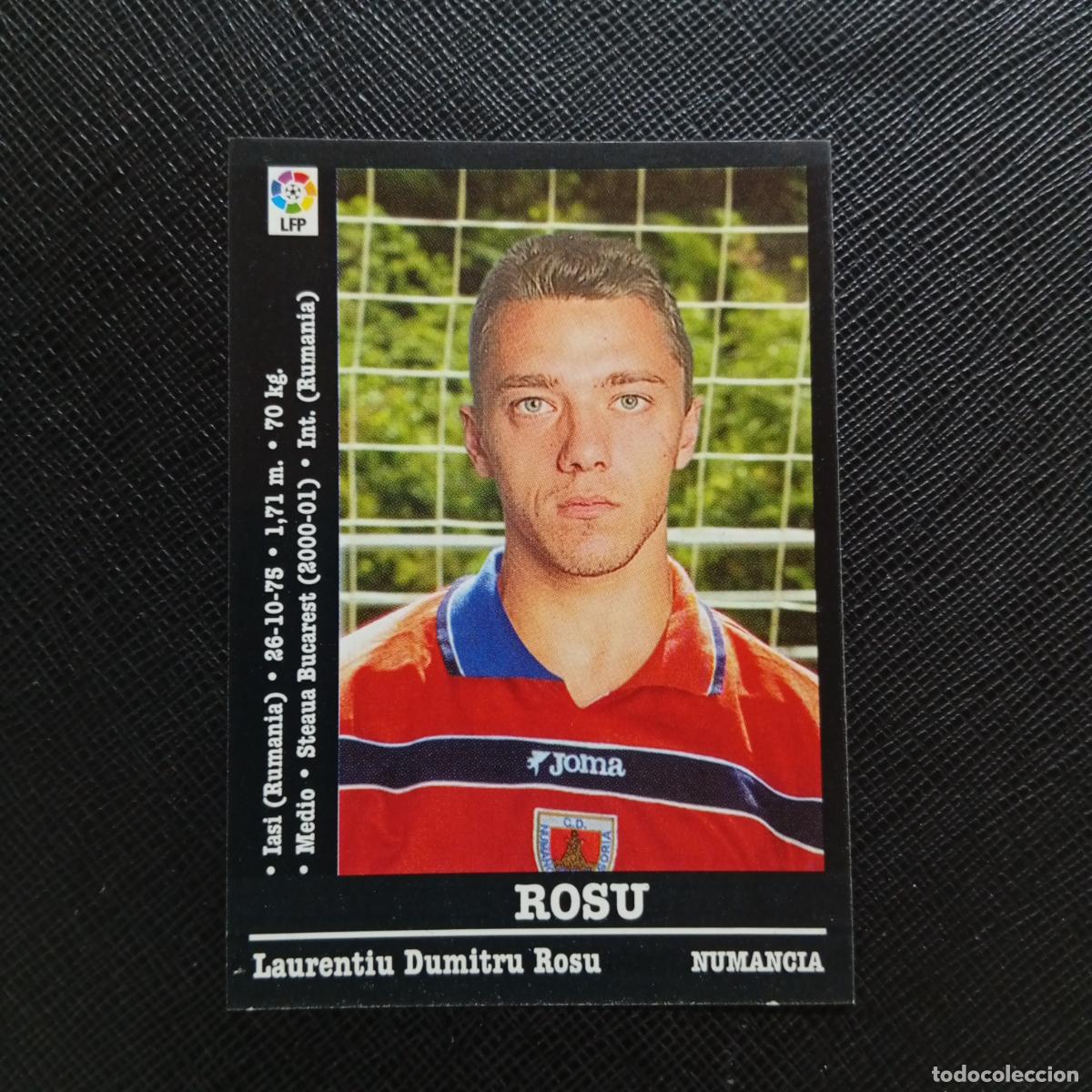 Football Stickers: ROSU NUMANCIA PANINI 00 01 CROMO FUTBOL LIGA 2000 2001 - SIN PEGAR - A71 PG52 ULTIMA HORA