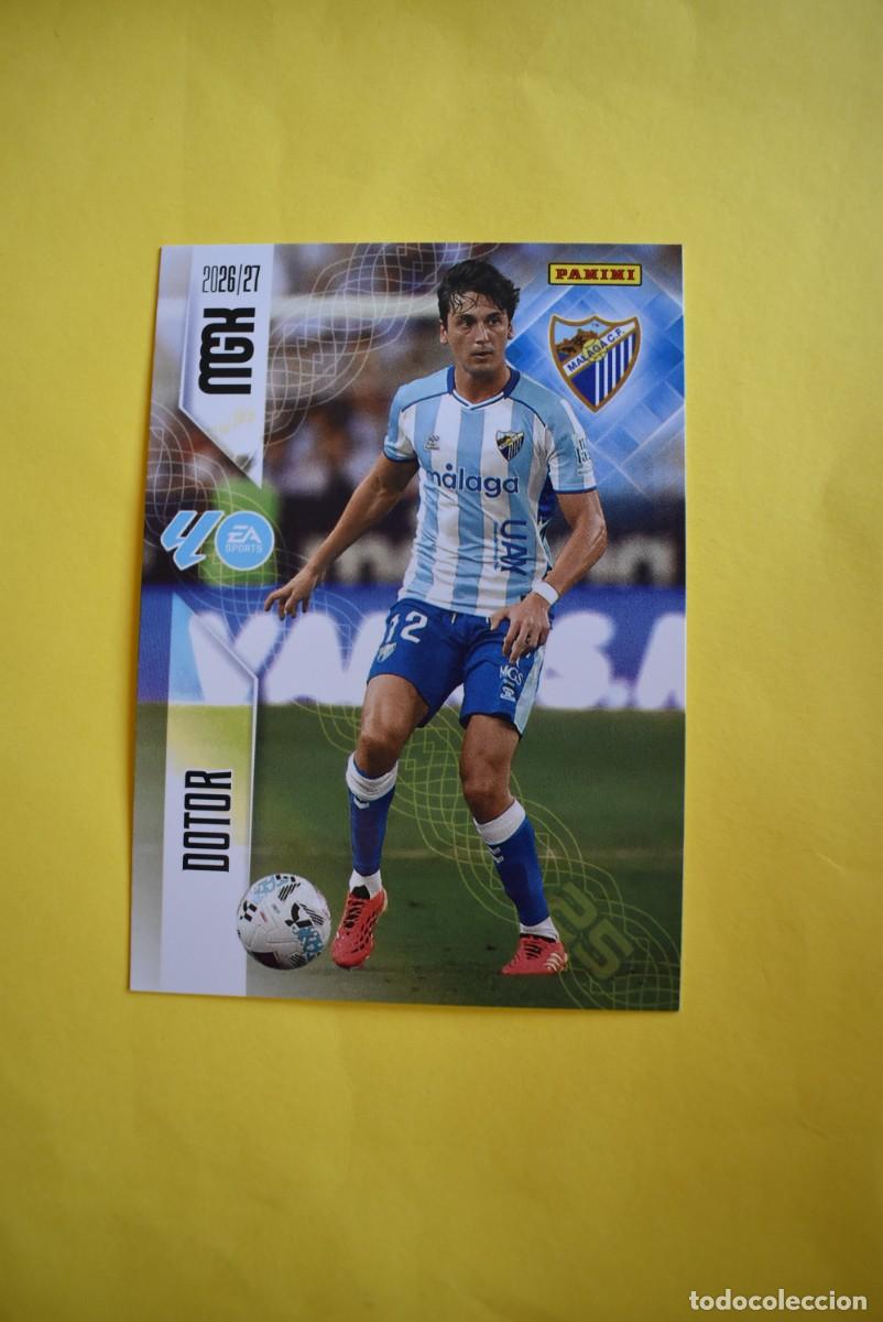 Cromos de f&uacute;tbol: Cromo La Liga. Megacracks. 2026 2027. 26 27. Dotor. M&aacute;laga. N. &ordm; 247. Panini