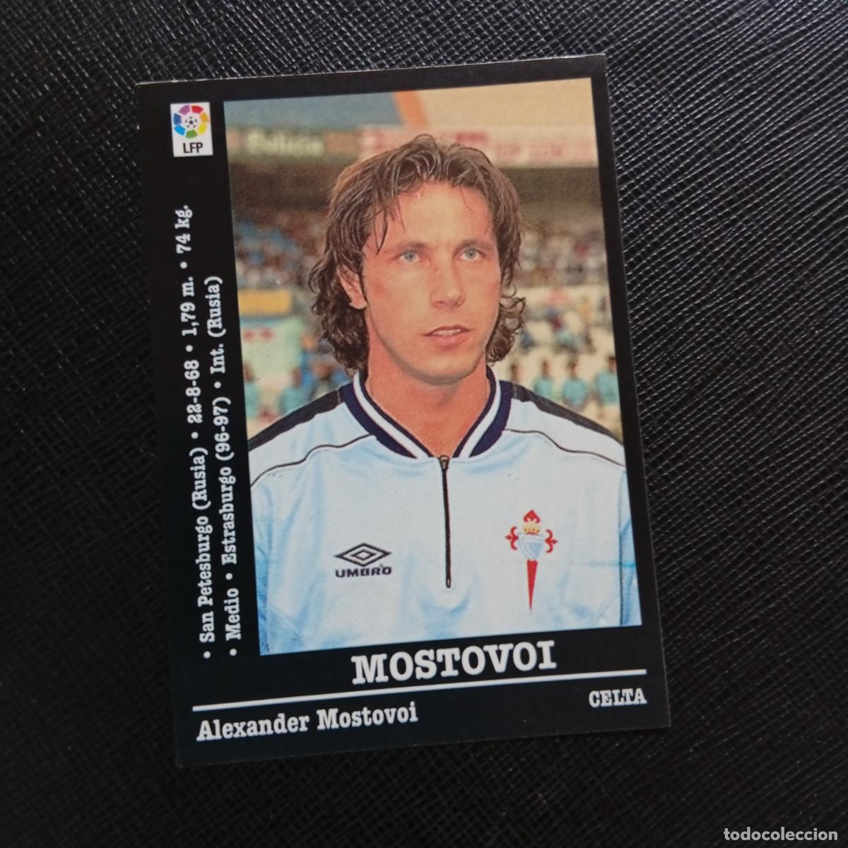 Cromos de f&uacute;tbol: 114 MOSTOVOI CELTA PANINI 00 01 CROMO FUTBOL LIGA 2000 2001 - SIN PEGAR - A71 PG52