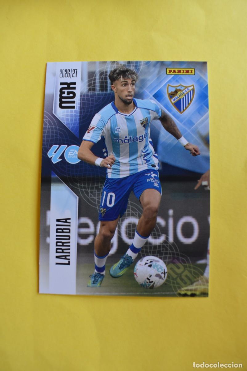 Cromos de f&uacute;tbol: Cromo La Liga. Megacracks. 2026 2027. 26 27. Larrubia. M&aacute;laga. N. &ordm; 248. Panini