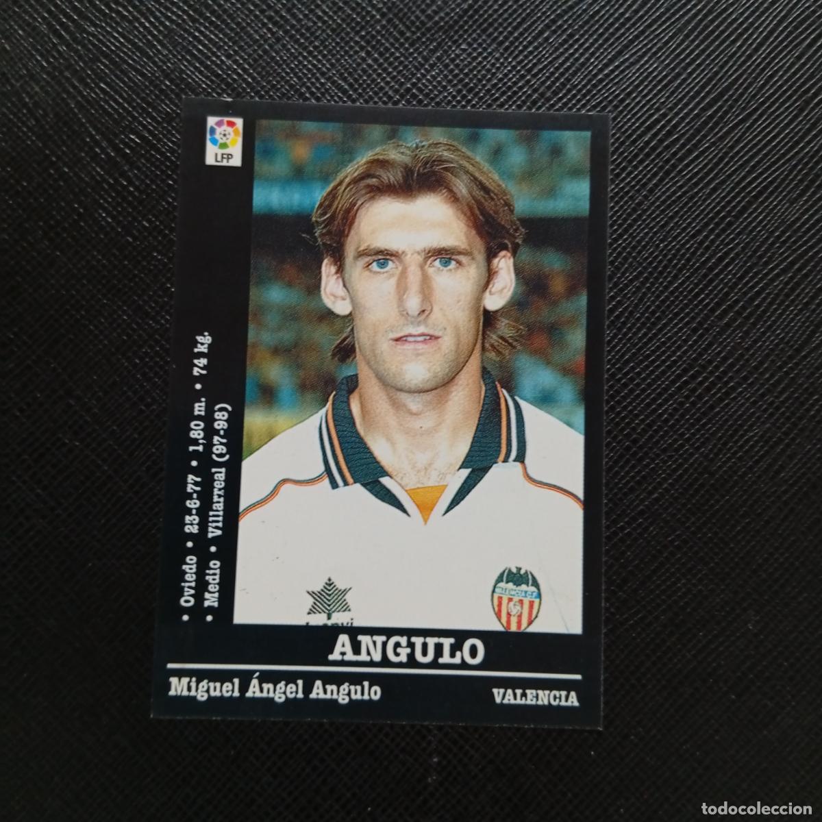 Football Stickers: 46 ANGULO VALENCIA PANINI 00 01 CROMO FUTBOL LIGA 2000 2001 - SIN PEGAR - A71 PG52
