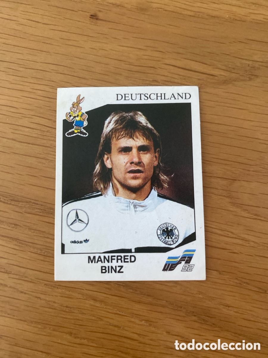 Cartes &agrave; collectionner de Football: Cromo panini Euro 92 Suecia n&uacute;mero 197 Binz - Eurocup Sweden 1992 stickers &aacute;lbum