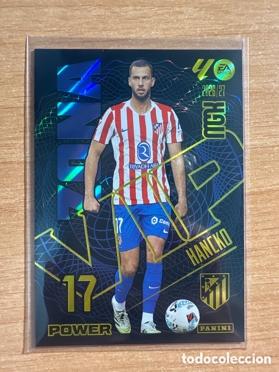Cartes &agrave; collectionner de Football: 397P 397 P HANCKO ZONA VIP POWER ATLETICO DE MADRID MEGACRACKS 2026 2027 (MGK 26 27)