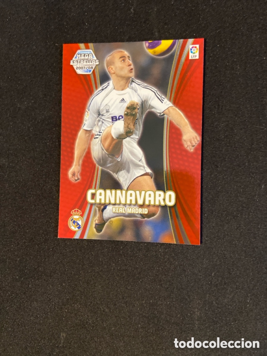 Cartes &agrave; collectionner de Football: CANNAVARO 368 ESTRELLAS (REAL MADRID)