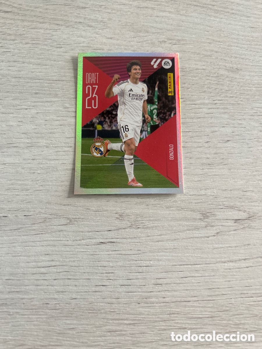 Cromos de f&uacute;tbol: Gonzalo 9 Real Madrid Draft 23 Liga Este 2026/27 26-27 Panini