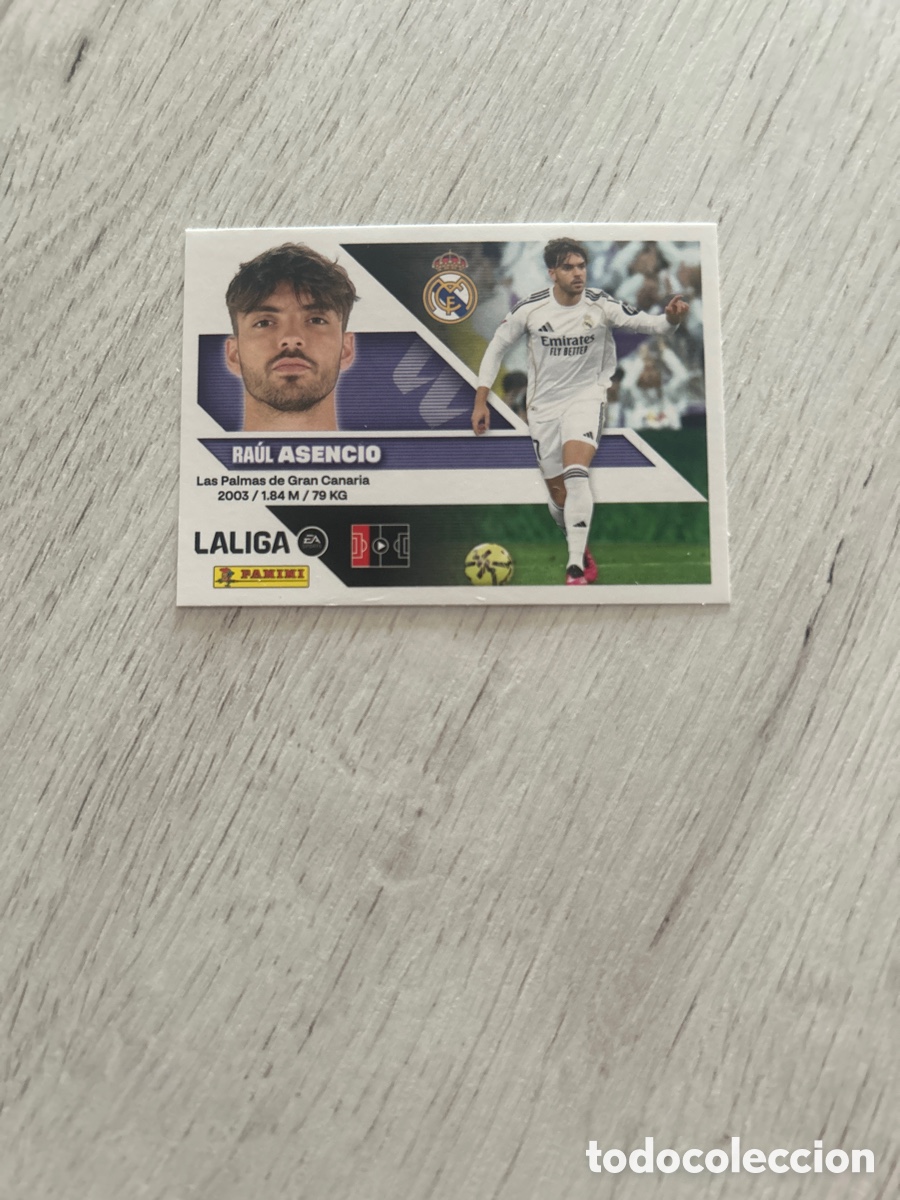 Cromos de f&uacute;tbol: Asencio 7 Real Madrid Liga Este 2026/27 26-27 Panini