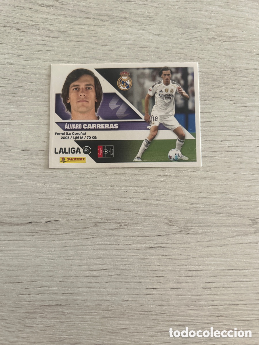 Cromos de f&uacute;tbol: Carreras 10A 10 A Real Madrid Liga Este 2026/27 26-27 Panini