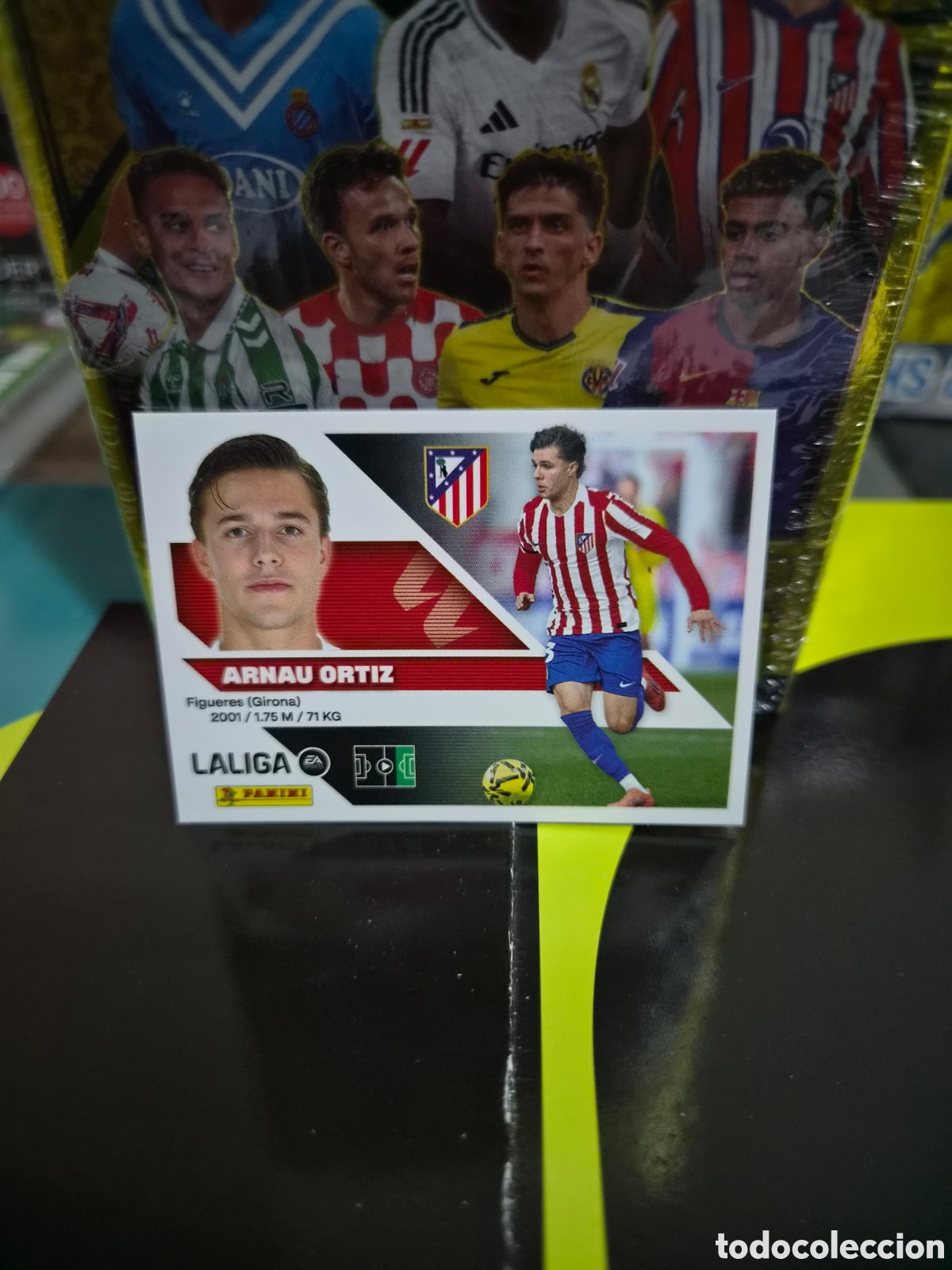 Cromos de f&uacute;tbol: N&deg;16Bis Atl&eacute;tico de Madrid Arnau Ortiz Liga Este 26/27