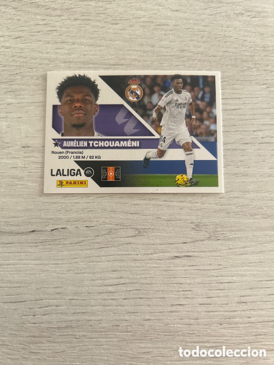 Cromos de f&uacute;tbol: Tchouam&eacute;ni 11 Real Madrid Liga Este 2026/27 26-27 Panini