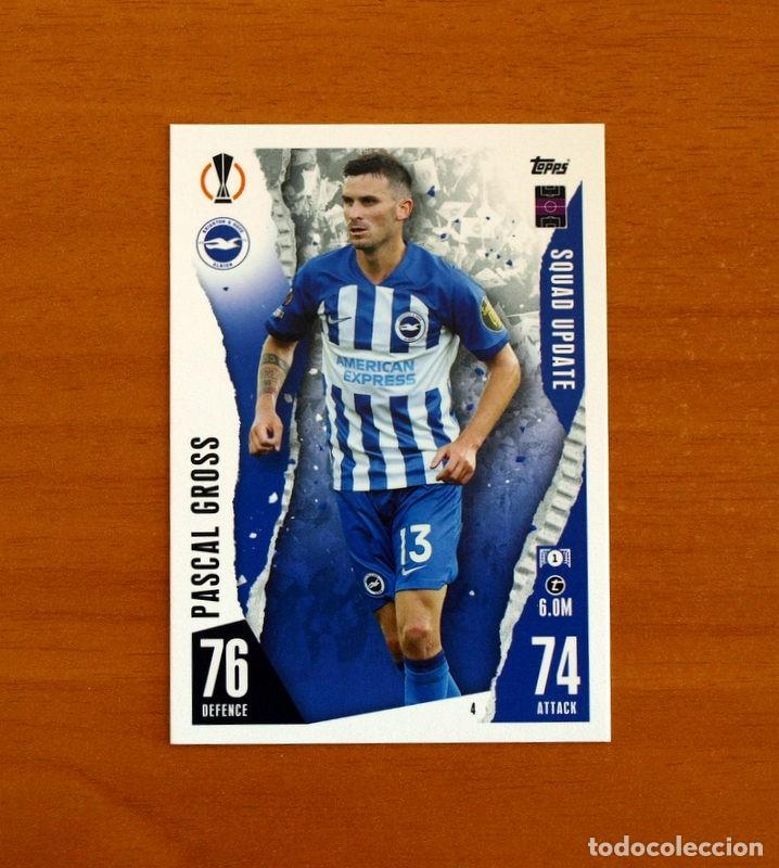 Cromos de f&uacute;tbol: Brighton Hove Albion-4 Pascal Gross-Squad Update-Topps Match Attax Trading Card Game 2023-2024-23-24