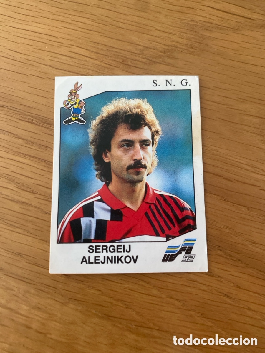Cromos de f&uacute;tbol: Cromo panini Euro 92 Suecia n&uacute;mero 176 Alejnikov - Eurocup Sweden 1992 stickers &aacute;lbum
