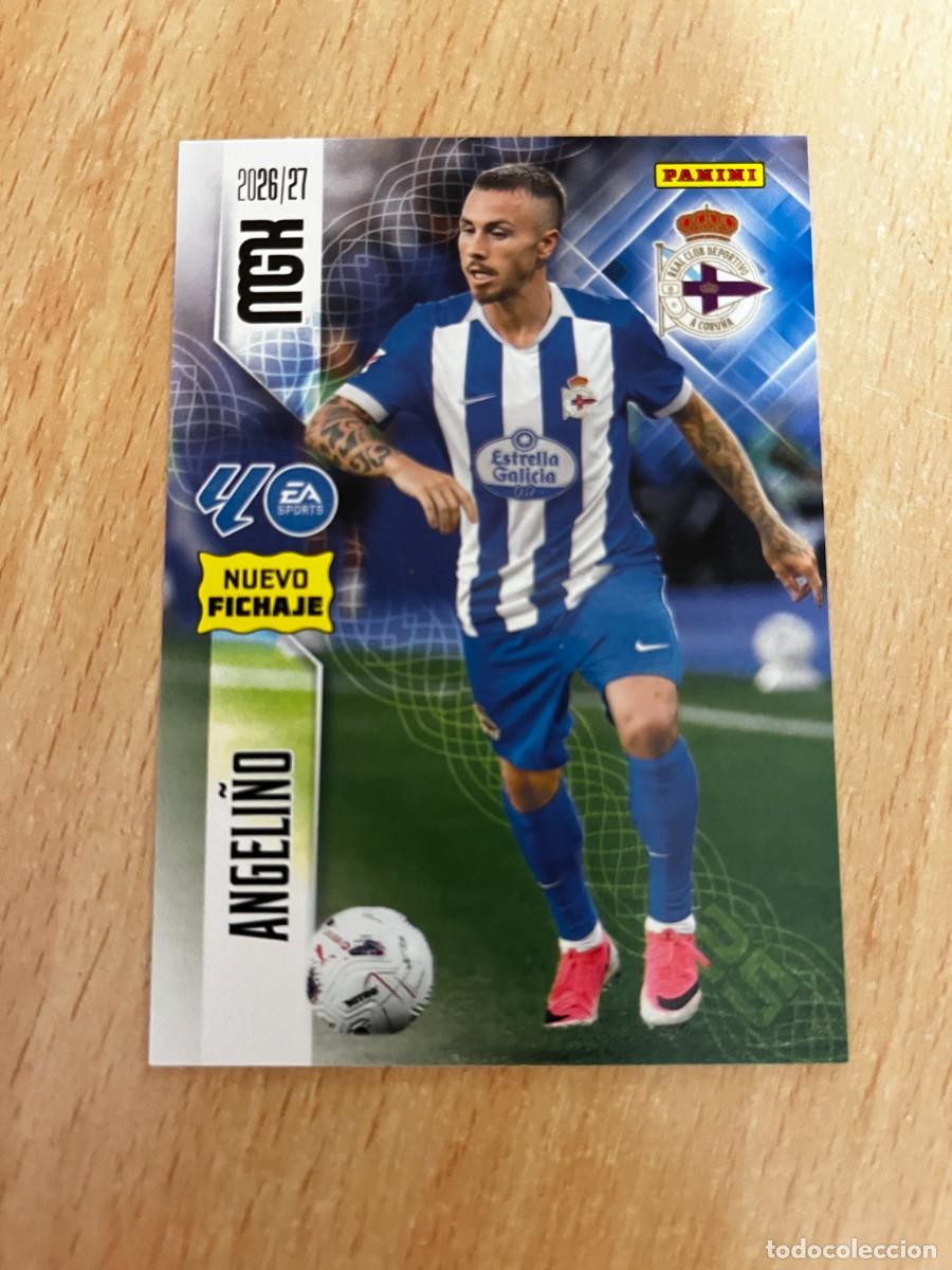 Cromos de f&uacute;tbol: MEGACRACKS MGK 2026 2027 26 27 PANINI N&ordm; 471 ANGELI&Ntilde;O DEPORTIVO DE LA CORU&Ntilde;A FICHAJE