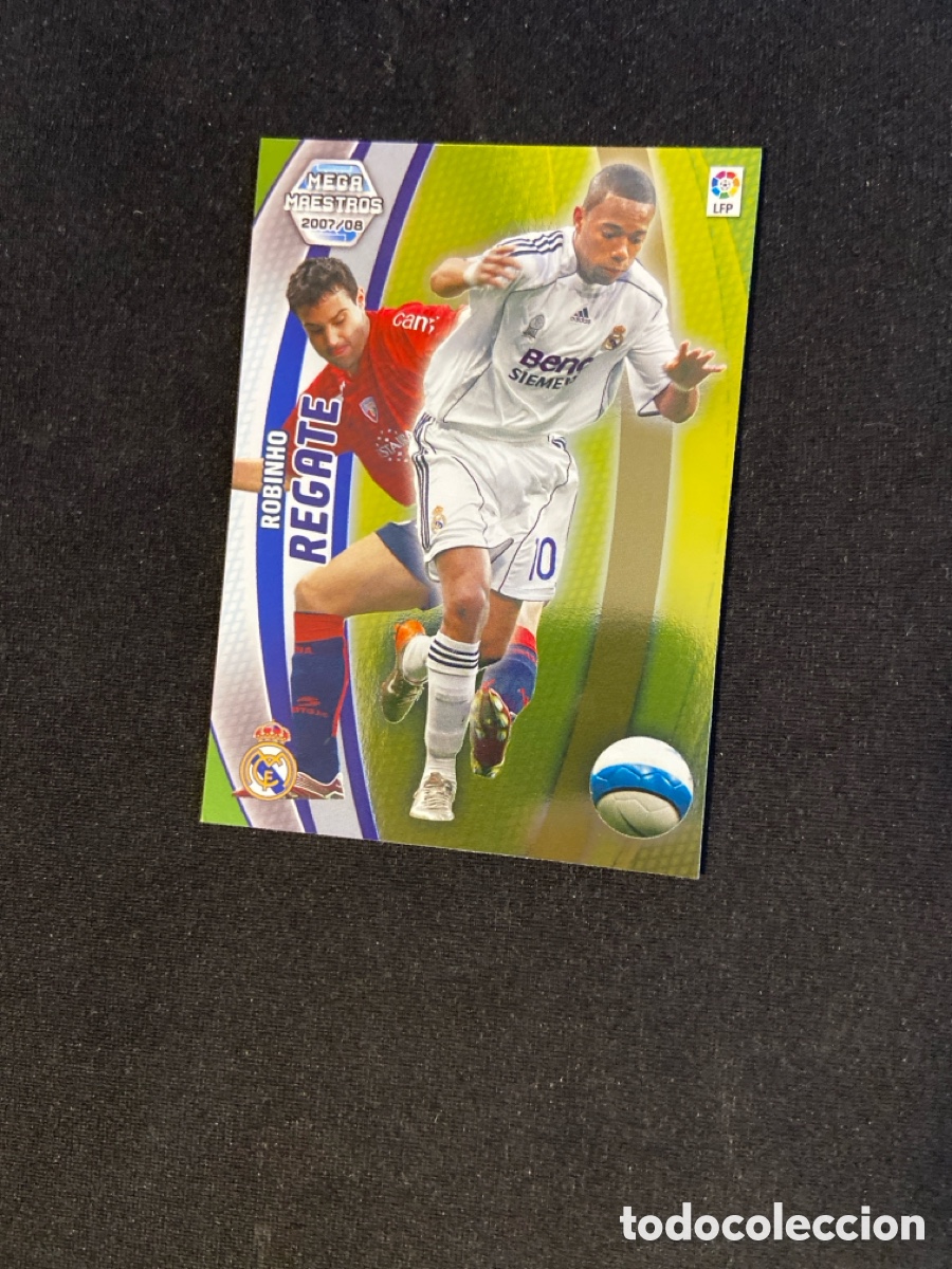 Fu&szlig;ball-Sticker: ROBINHO 413 MAESTROS (REAL MADRID)