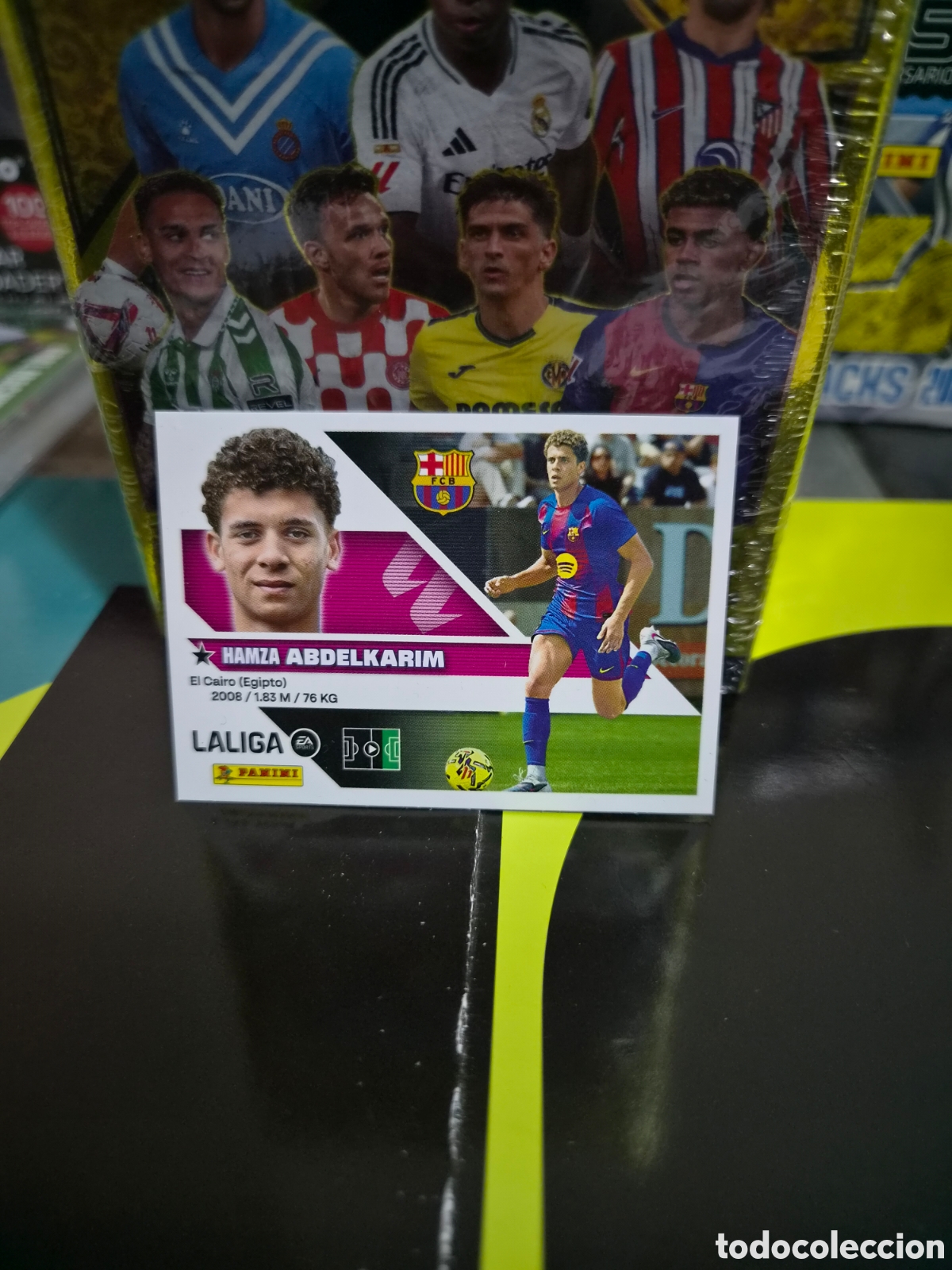 Football Stickers: N&deg;18Bis FC Barcelona Abdelkarim Liga Este 26/27