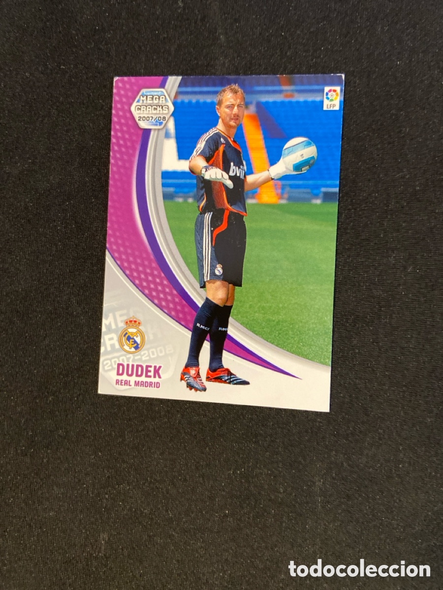 Cromos de f&uacute;tbol: DUDEK 464 NUEVO FICHAJE (REAL MADRID)
