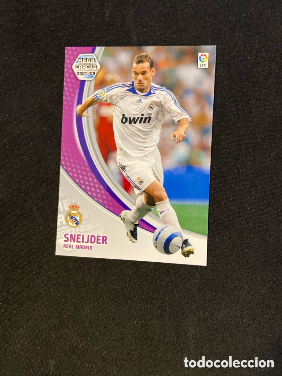 Cromos de f&uacute;tbol: SNEIJDER 480 NUEVO FICHAJE (REAL MADRID)