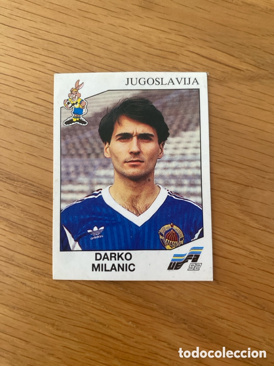 Football Stickers: Cromo panini Euro 92 Suecia n&uacute;mero 72 Milanic - Eurocup Sweden 1992 stickers &aacute;lbum