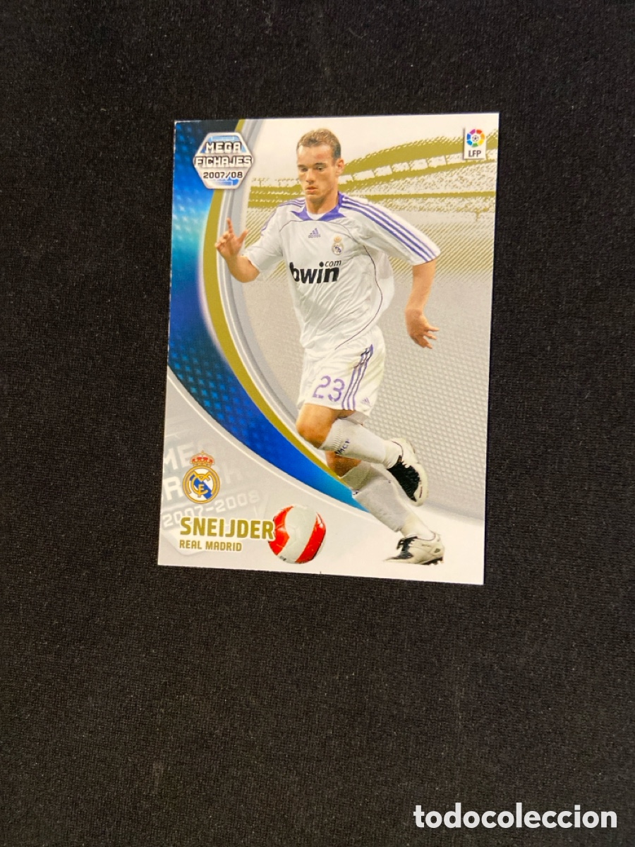 Football Stickers: SNEIJDER 503 FICHAJES (REAL MADRID)