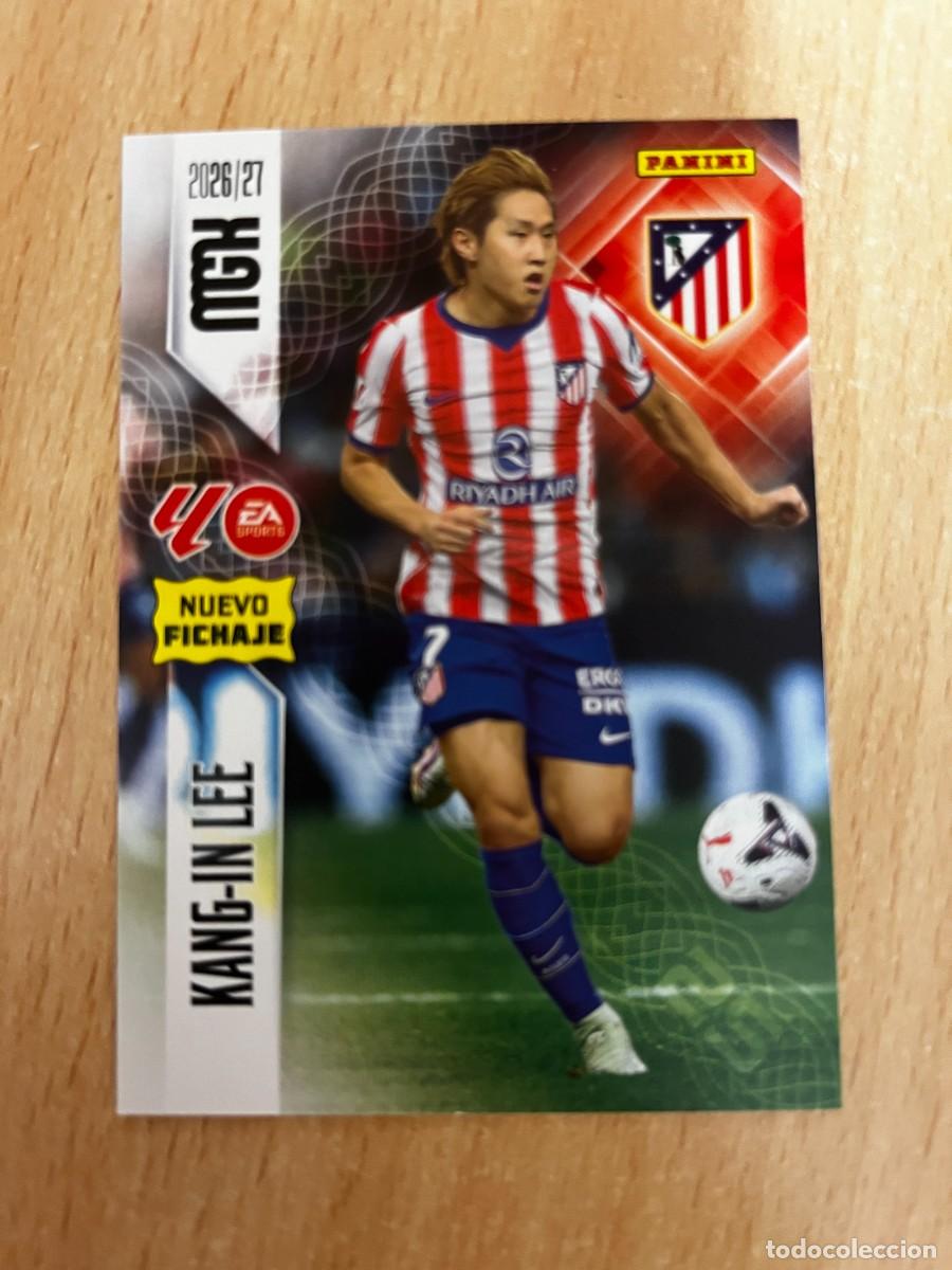 Cromos de f&uacute;tbol: MEGACRACKS MGK 2026 2027 26 27 PANINI N&ordm;486 KANG IN LEE ATLETICO MADRID FICHAJE