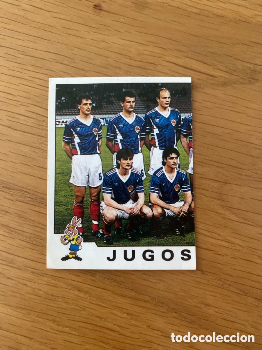 Cromos de f&uacute;tbol: Cromo panini Euro 92 Suecia n&uacute;mero 64 Yugoslavia - Eurocup Sweden 1992 stickers &aacute;lbum