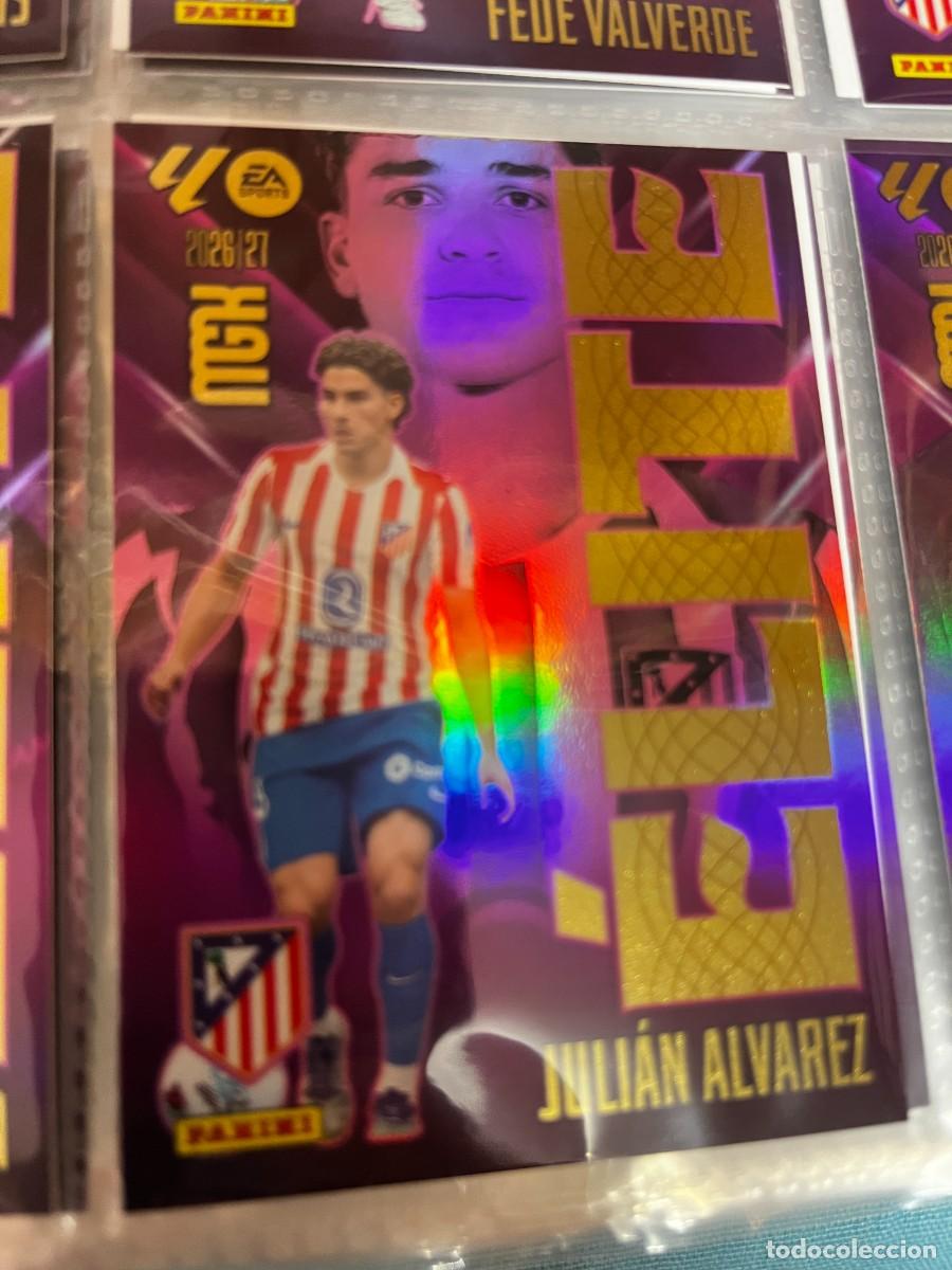 Cromos de f&uacute;tbol: MEGACRACKS MGK 2026 2027 26 27 PANINI N&ordm; 8 JULIAN ALVAREZ ATLETICO DE MADRID ELITE