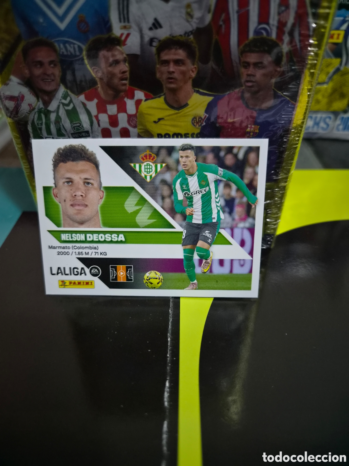 Cromos de f&uacute;tbol: N&deg;11Bis Betis Deossa Liga Este 26/27
