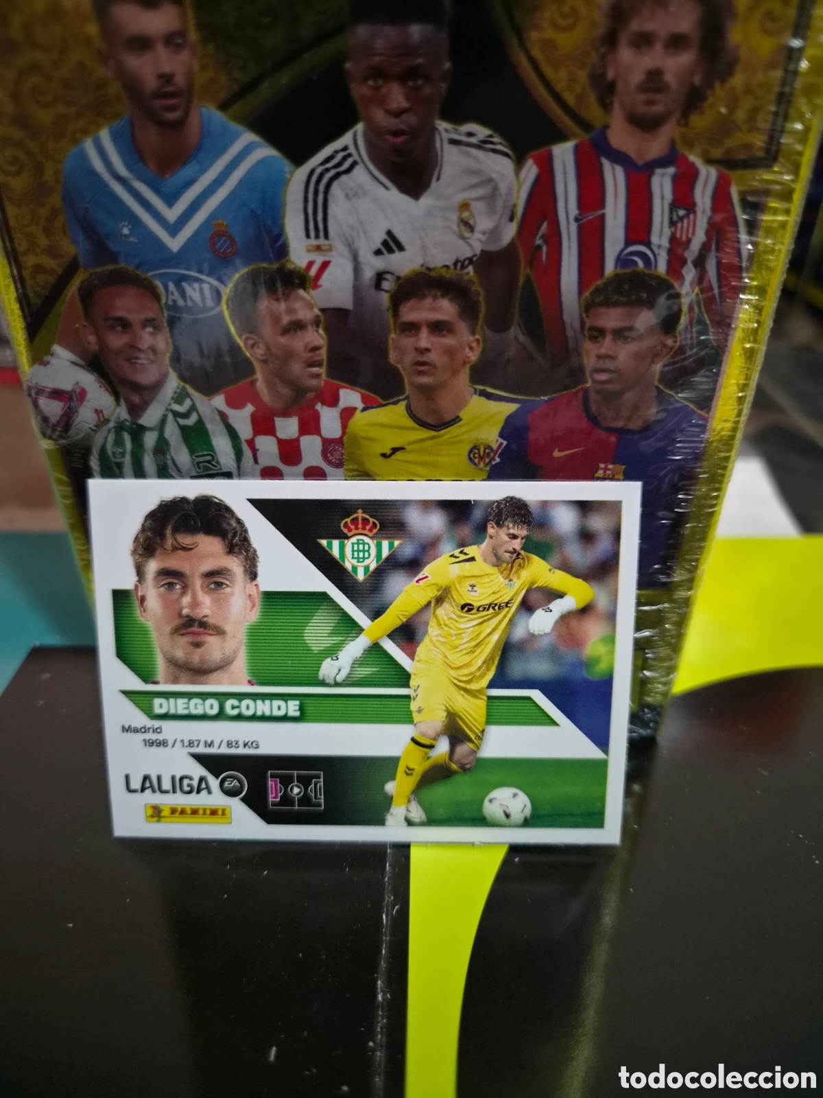 Cromos de f&uacute;tbol: N&deg;4Bis Betis Diego Conde Liga Este 26/27