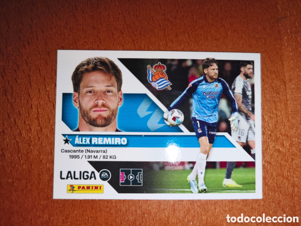 Cromos de f&uacute;tbol: Remiro n&deg;3 liga este 26/27 Real Sociedad