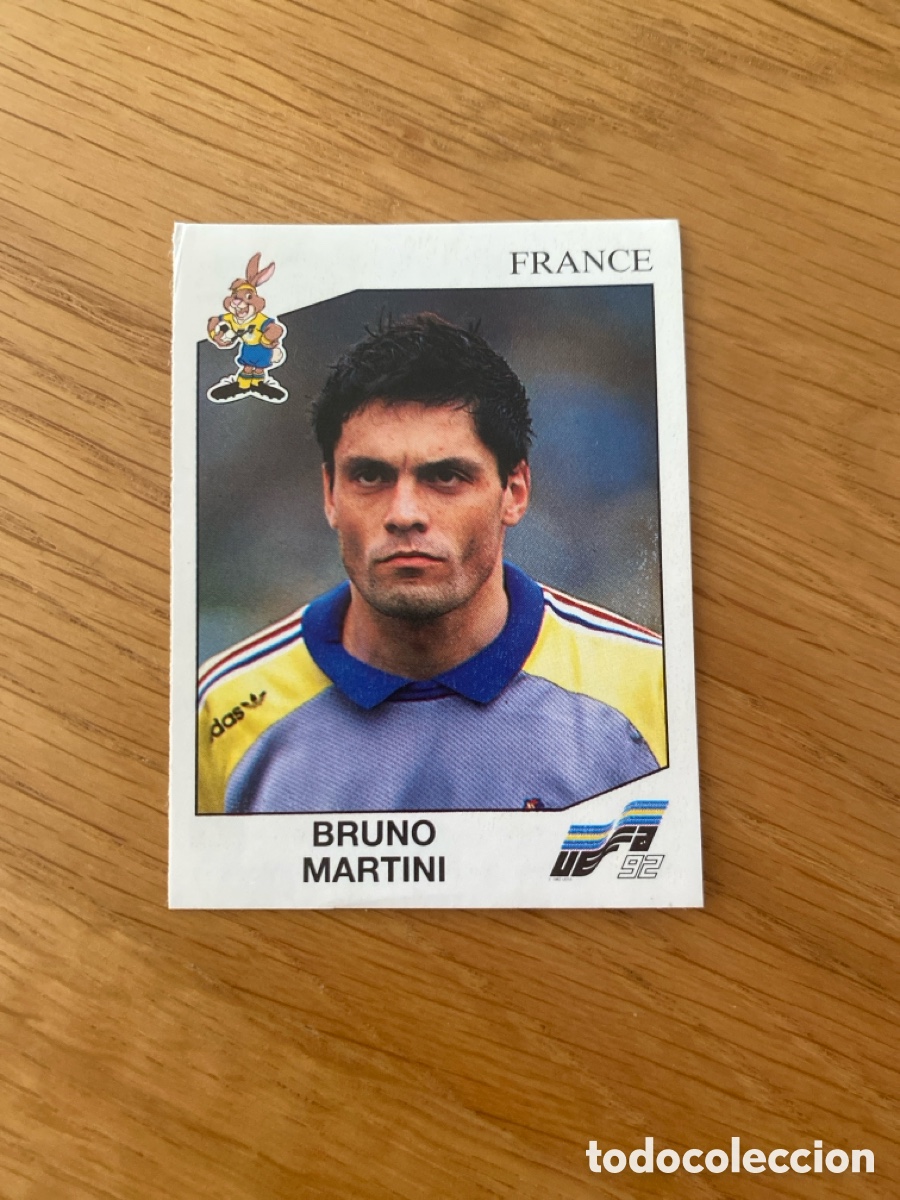 Cromos de f&uacute;tbol: Cromo panini Euro 92 Suecia n&uacute;mero 44 Martini - Eurocup Sweden 1992 stickers &aacute;lbum