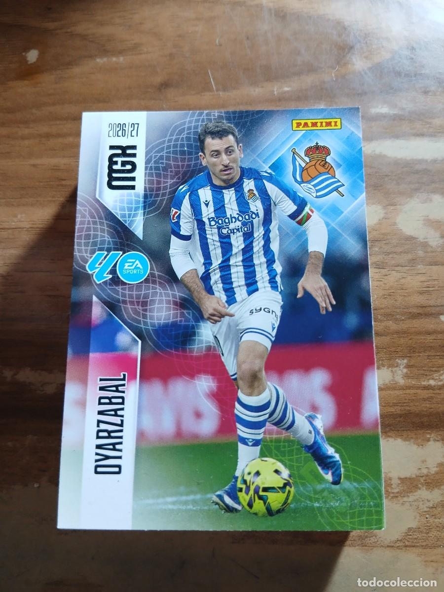 Cromos de f&uacute;tbol: CARD MEGACRACKS TEMPORADA 26/27: OYARZABAL (REAL SOCIEDAD), N&deg; 324