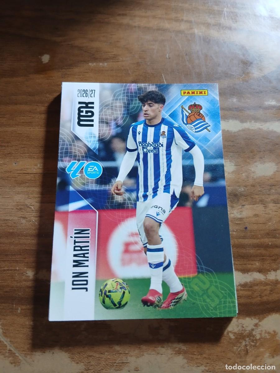 Cromos de Futebol: CARD MEGACRACKS TEMPORADA 26/27: JON MARTIN (REAL SOCIEDAD), N&deg; 311