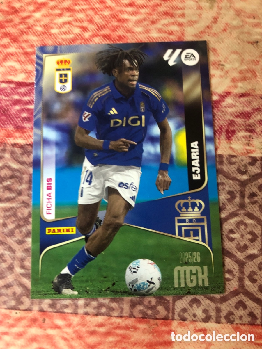 Fu&szlig;ball-Sticker: Ficha bis Ejaira 284 bis Oviedo &rdquo;3&ordf; Edici&oacute;n&rdquo; Megacracks 2025/26 MGK 2025 2026