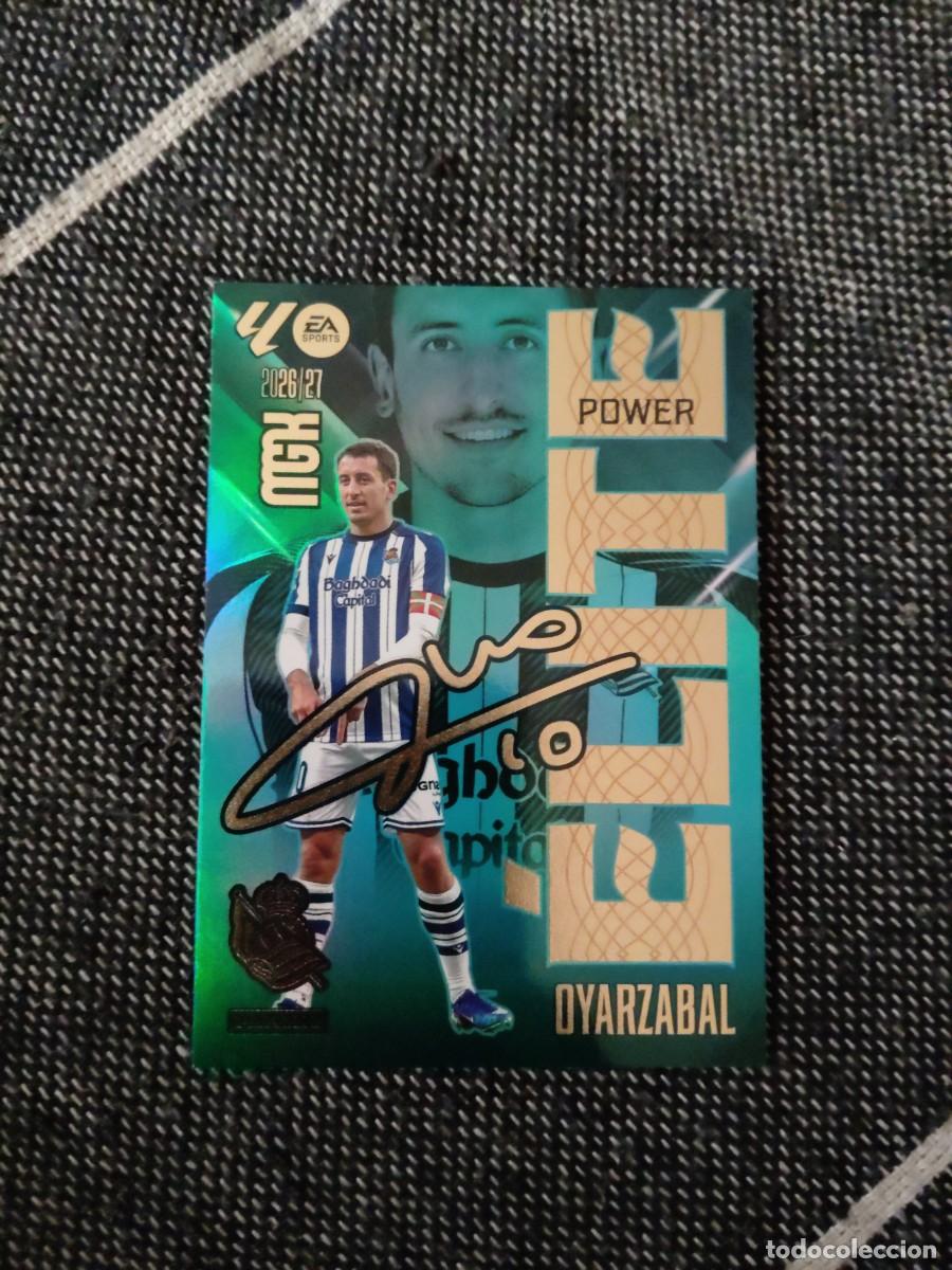 Cromos de f&uacute;tbol: 13P oyarzabal elite power real sociedad megacracks 2026-27