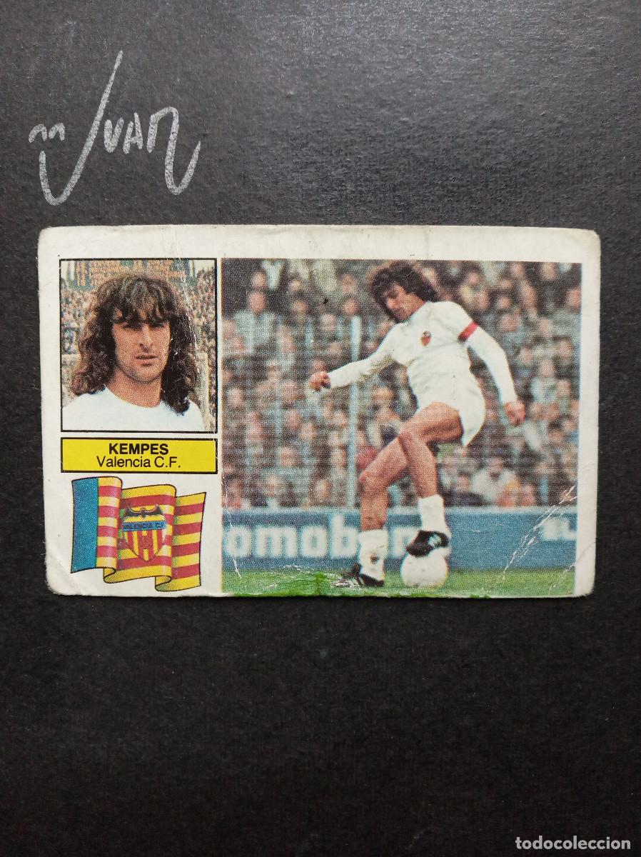 Cromos de f&uacute;tbol: FICHAJE N&ordm; 10 KEMPES VALENCIA ARGENTINA ⚽ EDICIONES ESTE &reg; LIGA FUTBOL 1982 1983 82 83 DESPEGADO