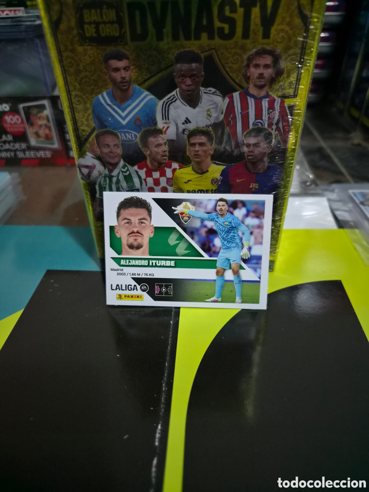 Cromos de f&uacute;tbol: N&deg;4 Elche Iturbe Liga Este 26/27