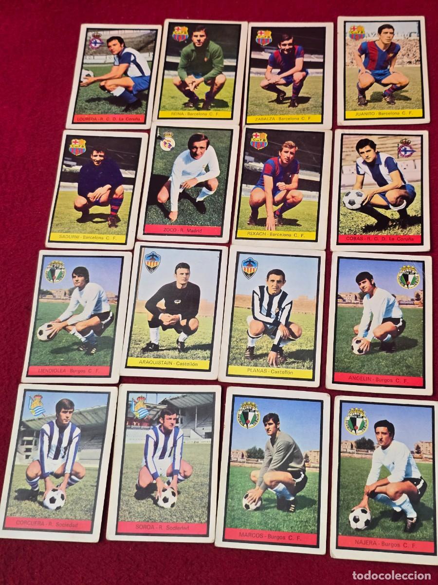 Cromos de f&uacute;tbol: LOTE CROMOS DE FUTBOL. CAMPEONATO DE LIGA 1972-73
