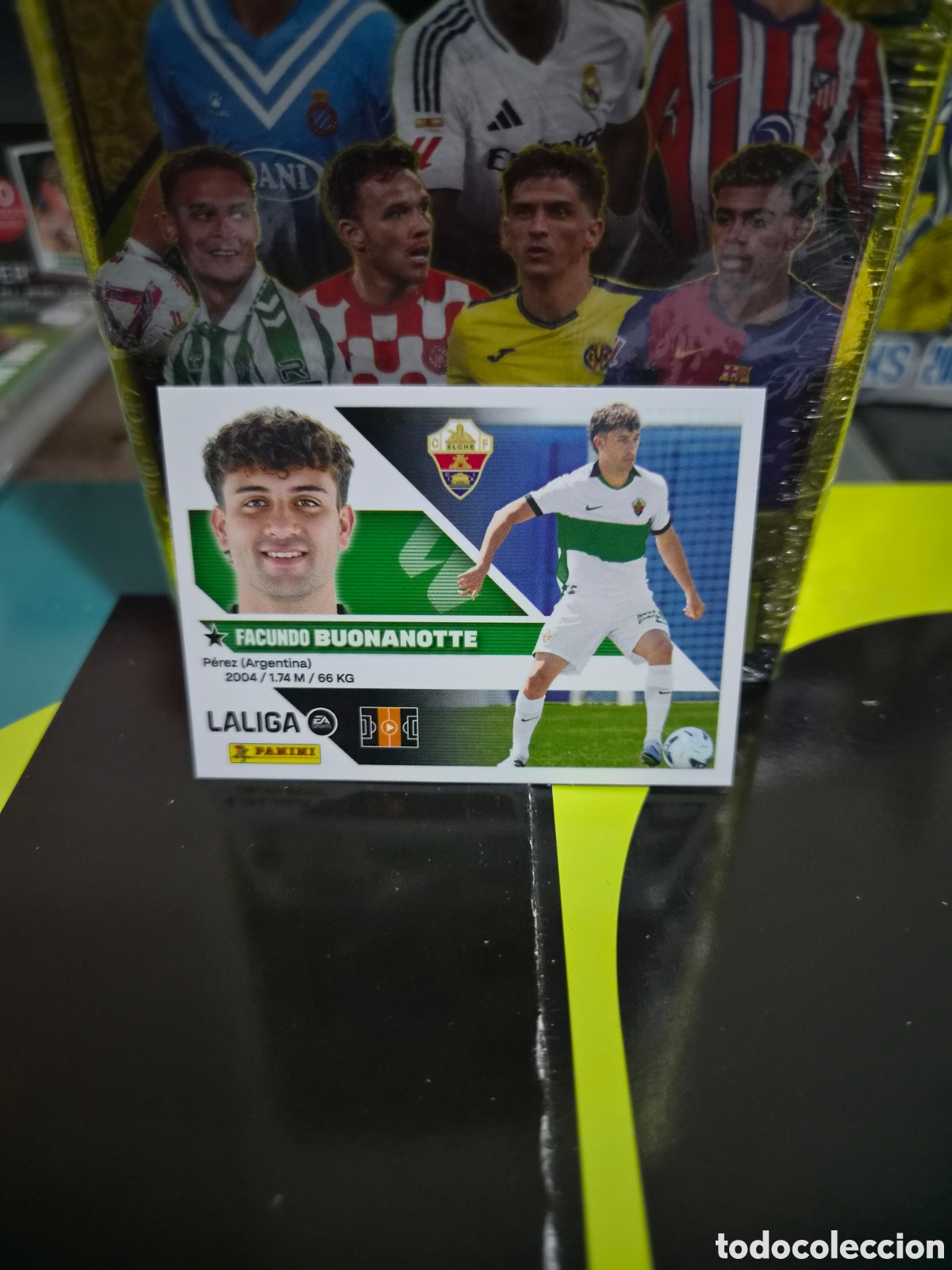 Cromos de f&uacute;tbol: N&deg;32 Fichaje Buonanotte Liga Este 26/27