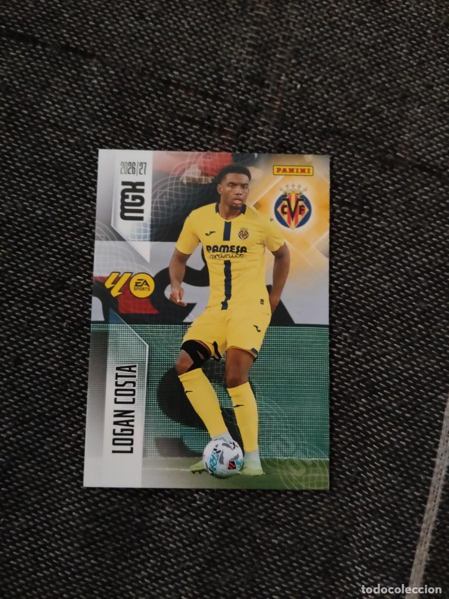Cromos de f&uacute;tbol: 367 logan costa Villarreal megacracks 2026-27