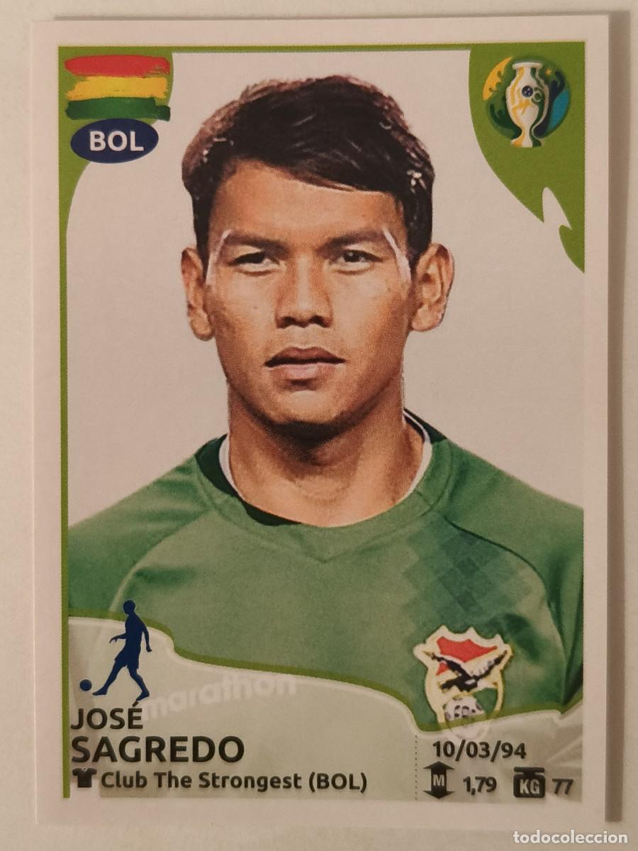 Cromos de f&uacute;tbol: #45 SAGREDO (BOLIVIA) COPA AMERICA BRASIL 2019 PANINI