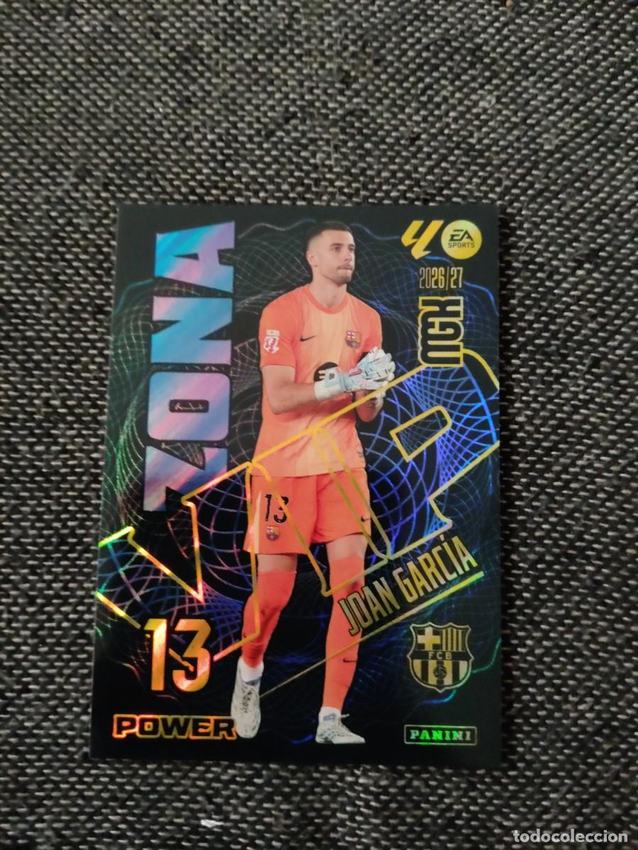 Cromos de f&uacute;tbol: 399P Joan Garc&iacute;a zona vip power FC Barcelona megacracks 2026-27