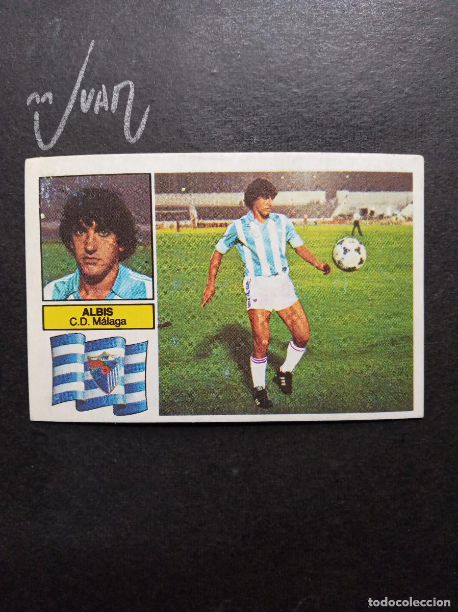 Cromos de f&uacute;tbol: COLOCA ALBIS CD MALAGA ARGENTINA ⚽ EDICIONES ESTE &reg; LIGA FUTBOL 1982 1983 82 83 LEVE DESPEGADO