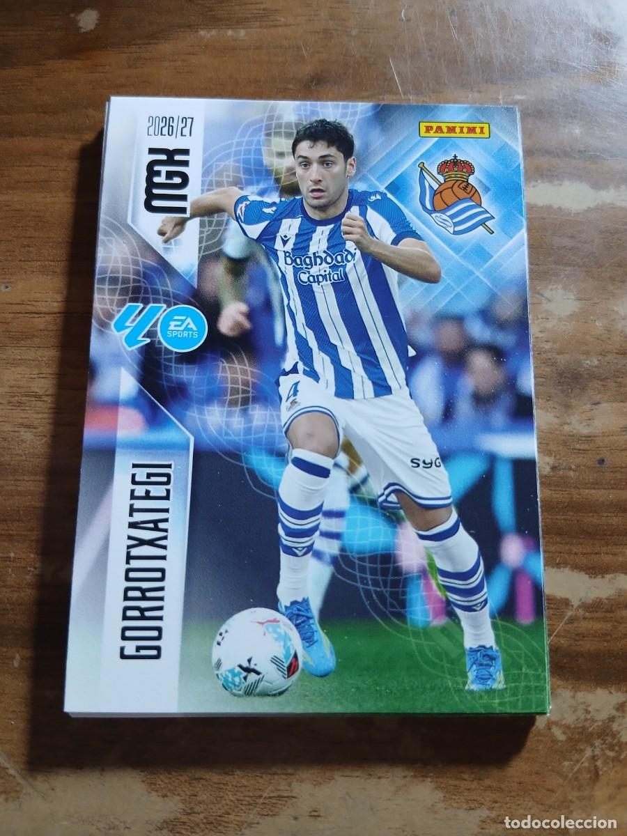 Cromos de f&uacute;tbol: CARD MEGACRACKS TEMPORADA 26/27: GORROTXATEGI (REAL SOCIEDAD), N&deg; 315