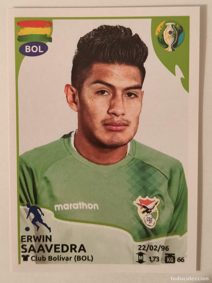 Football Stickers: #52 SAAVEDRA (BOLIVIA) COPA AMERICA BRASIL 2019 PANINI