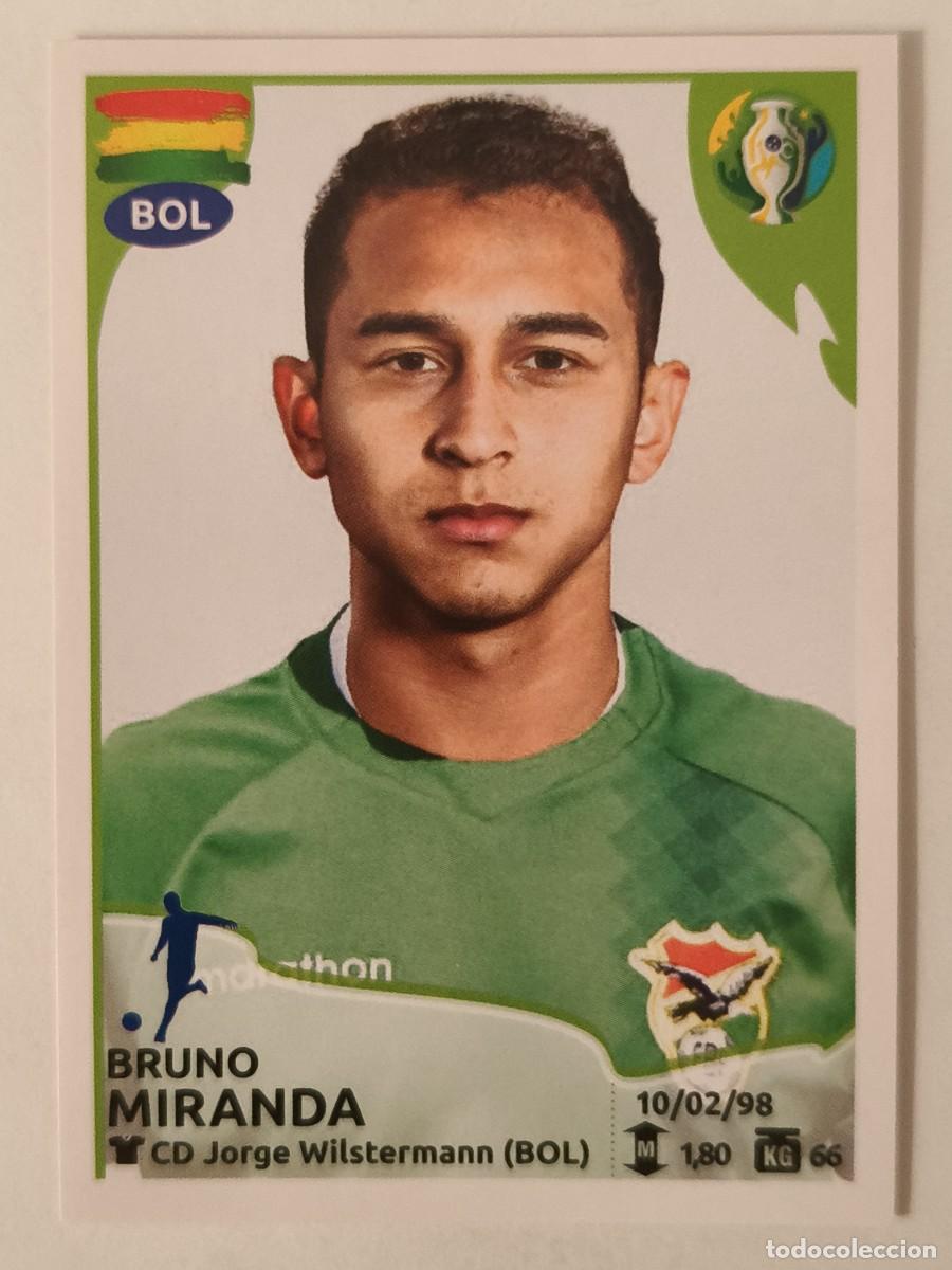 Cromos de f&uacute;tbol: #57 MIRANDA (BOLIVIA) COPA AMERICA BRASIL 2019 PANINI