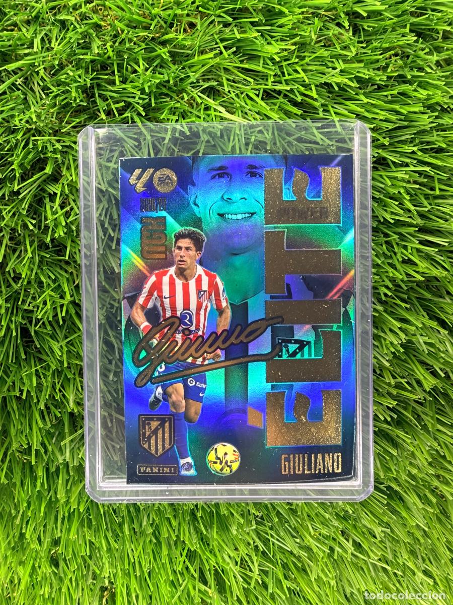 Fu&szlig;ball-Sticker: N&ordm; 7P Giuliano &Eacute;lite Power Atl&eacute;tico de Madrid Megacracks 26 27