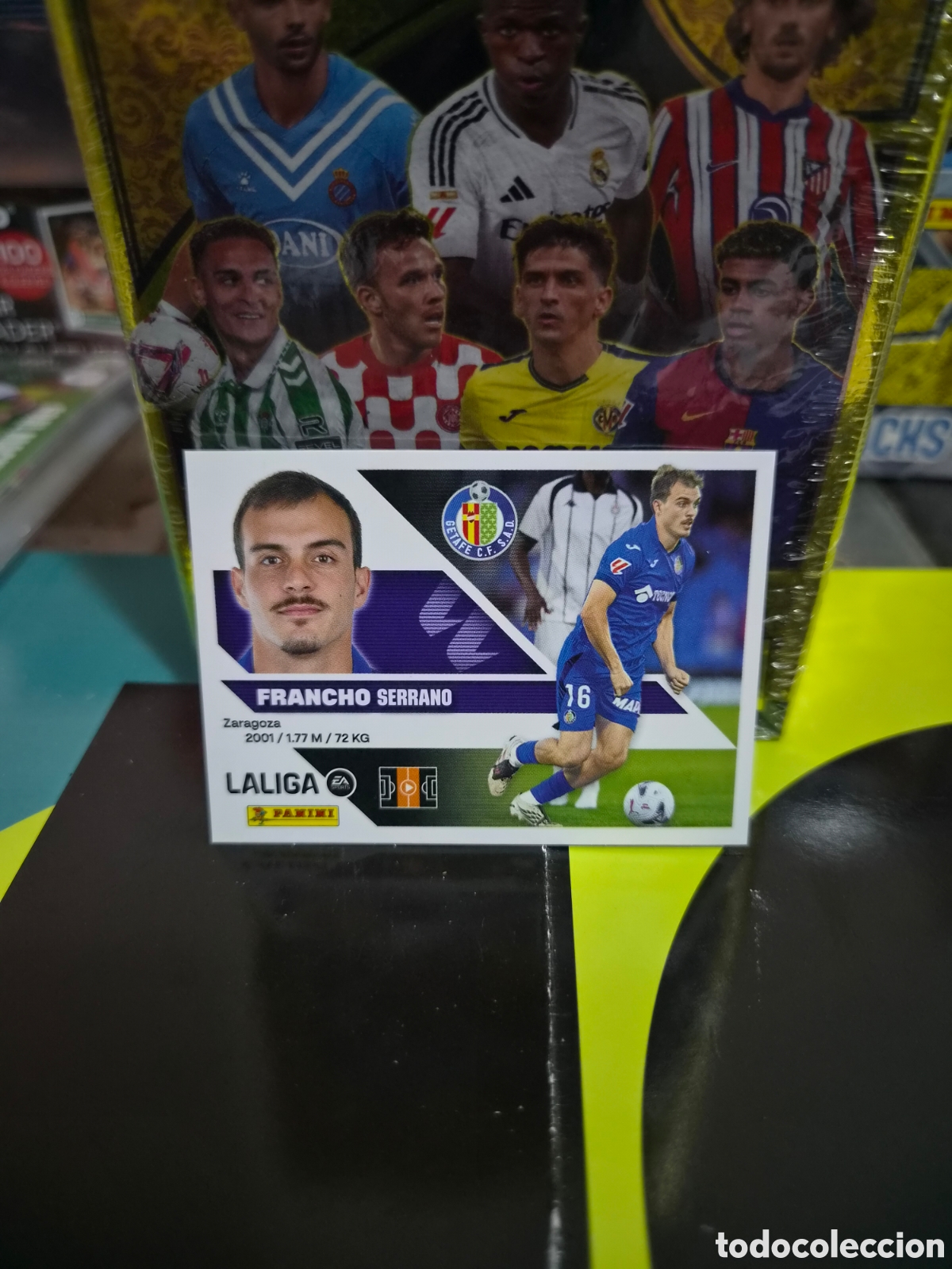 Fu&szlig;ball-Sticker: N&deg;13Bis Getafe Francho Liga Este 26/27
